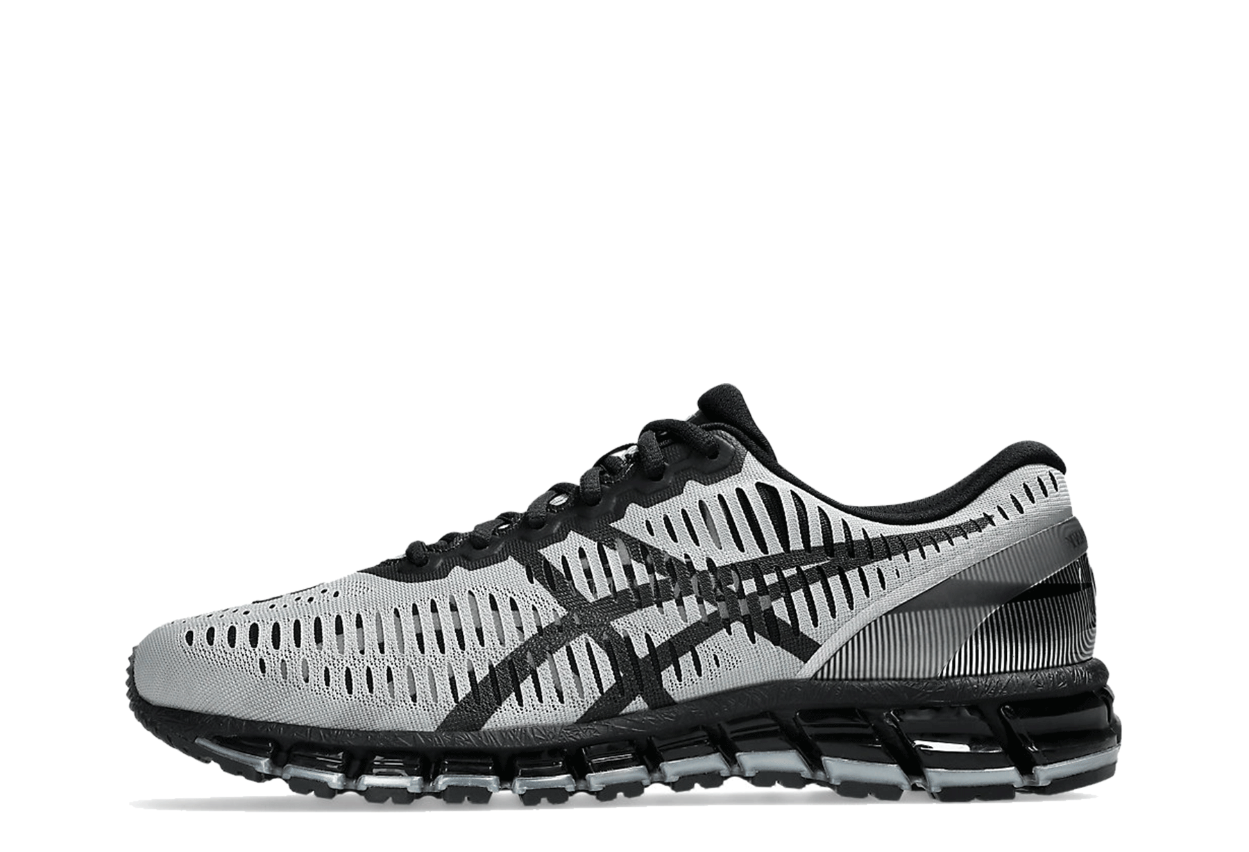 Asics x C.P. Company GEL-QUANTUM 360 'Pure Silver & Cavair' (2026) Pure Silver/Caviar sneaker – authenticated on KLEKT