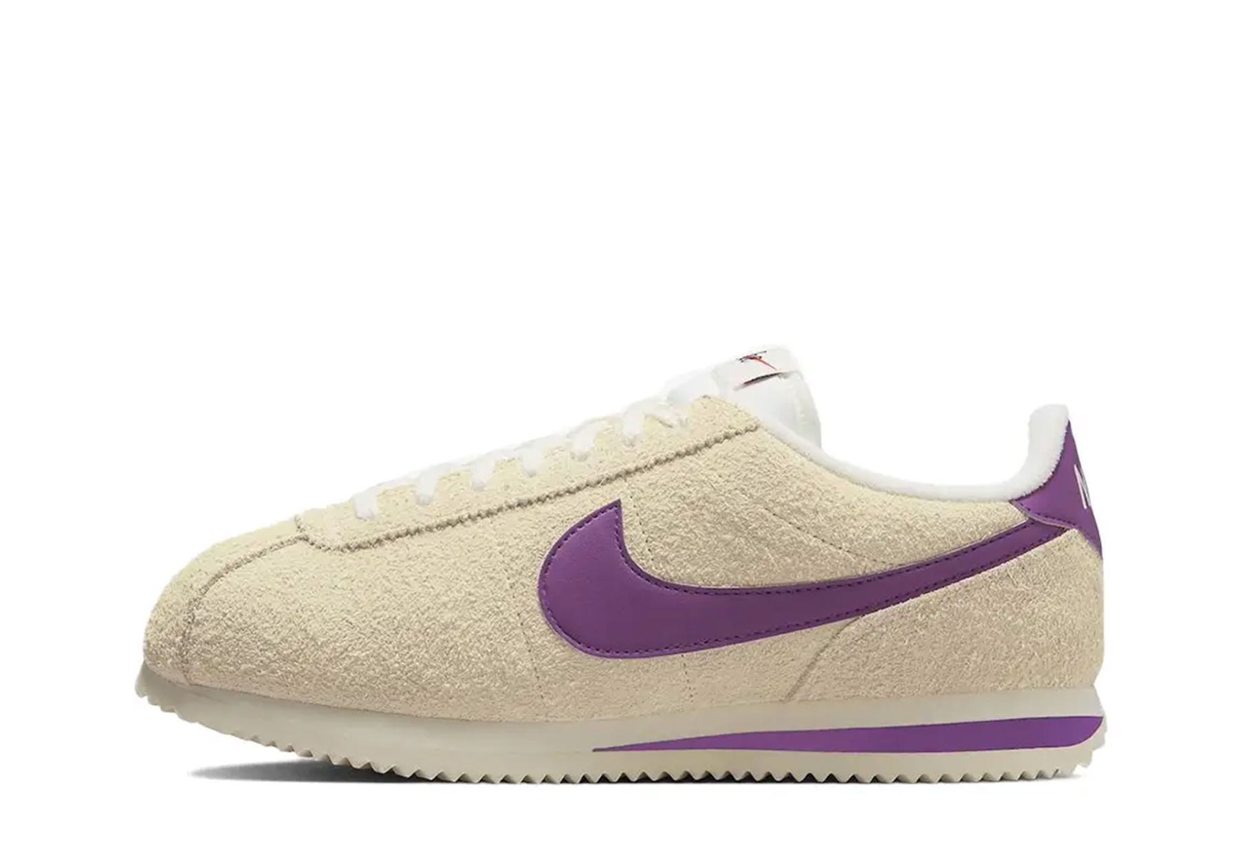 Nike Cortez Vintage WMNS 'Muslin Suede' (2024) BEIGE/PURPLE sneaker – authenticated on KLEKT