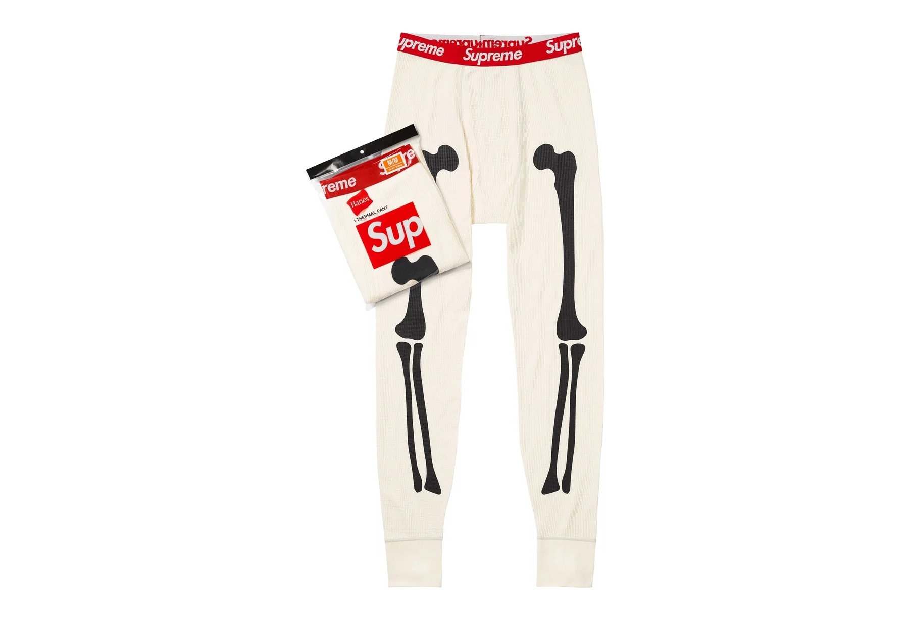 Supreme x Hanes Bones Thermal Pant 'Natural' (FW24) NATURAL sneaker – authenticated on KLEKT