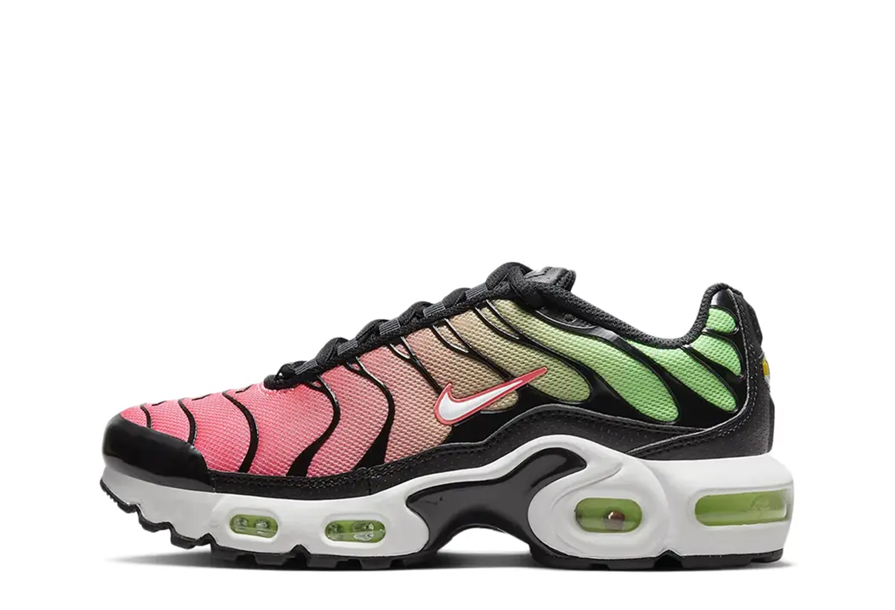 Nike TN Air Max Plus GS 'Green Strike Flash Crimson' (2024) Green Strike Flash Crimson sneaker – authenticated on KLEKT