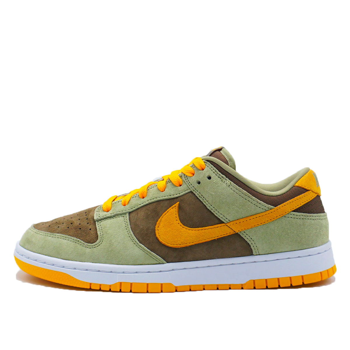 Nike Dunk Low 'Dusty Olive Gold' DUSTY OLIVE/GOLD/white sneaker – authenticated on KLEKT