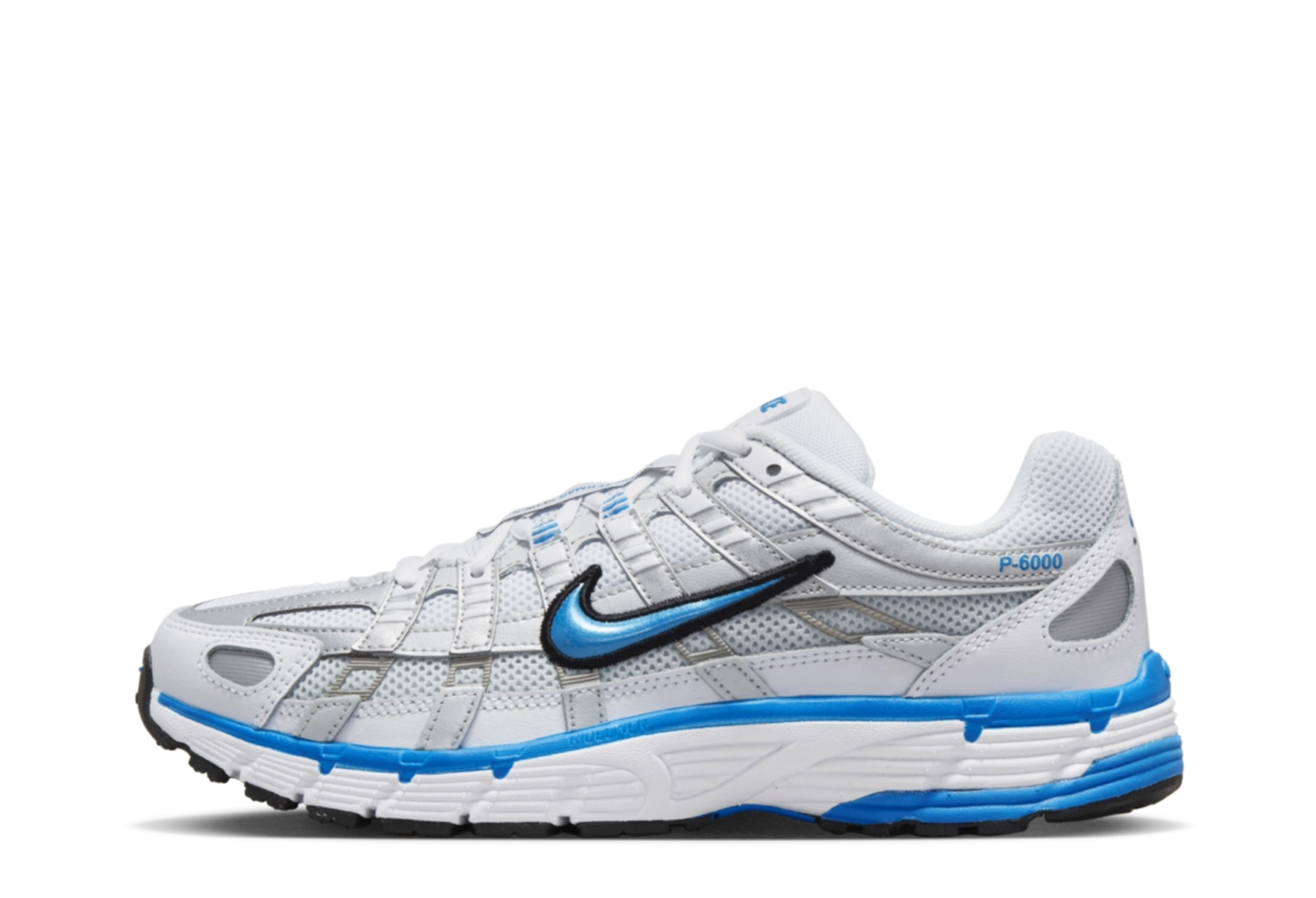 Nike P-6000 WMNS 'Blue' (2023) White/Blue/Silver sneaker – authenticated on KLEKT