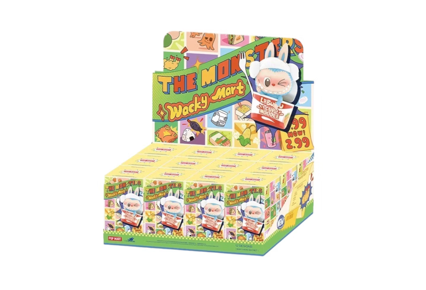 Pop Mart Labubu The Monsters 'Wacky Mart' Series Figure Sealed Case (12 Blind Boxes) (2025) sneaker – authenticated on KLEKT