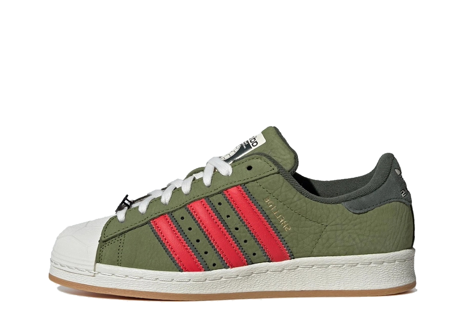Adidas x TMNT Superstar 'Shelltoe' (2024) Craft Green/Pantone-Shadow Green  sneaker – authenticated on KLEKT