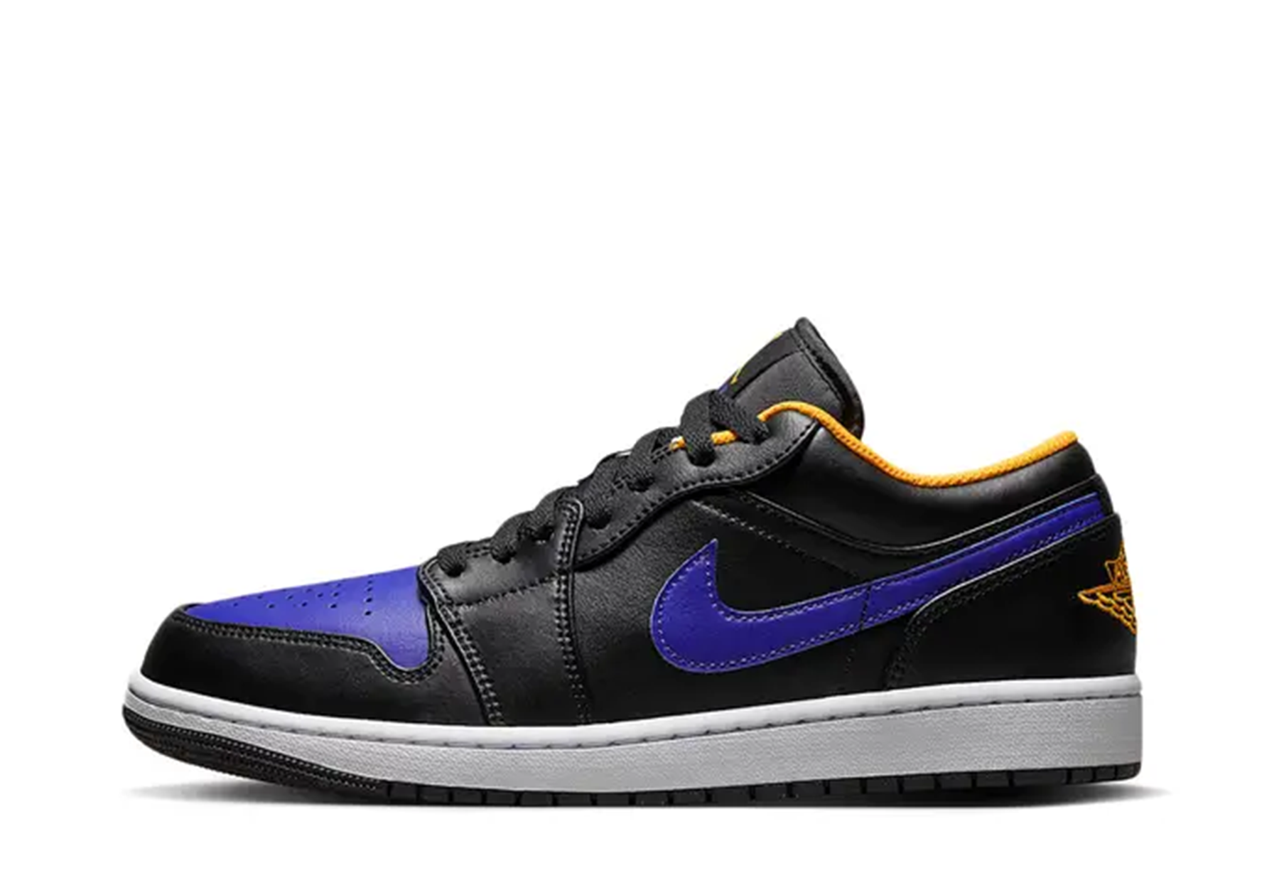 Air Jordan 1 Low Lakers Dark Concord (2022)  BLACK/PURPLE/YELLOW sneaker – authenticated on KLEKT