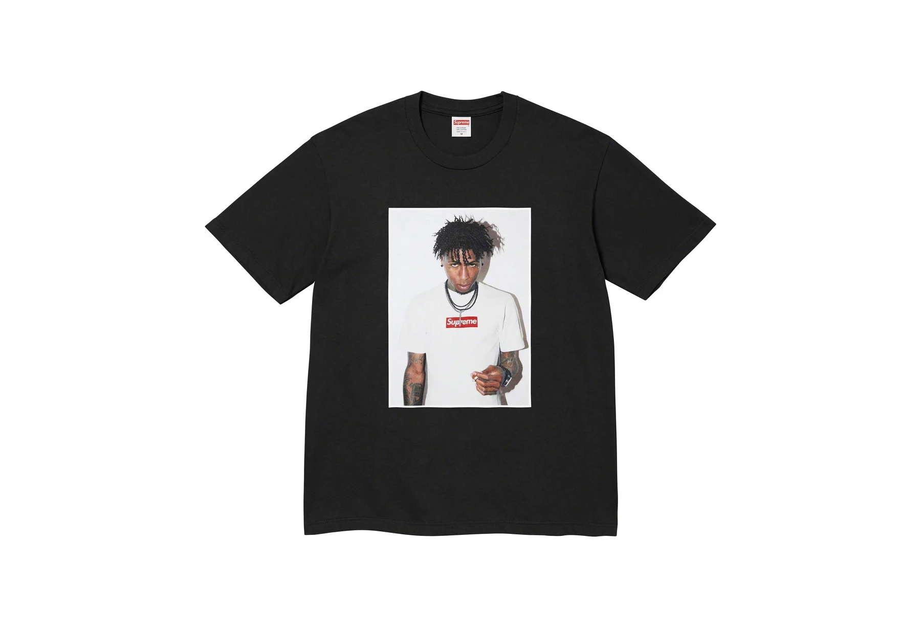 Supreme NBA Youngboy Tee Black (FW23) BLACK sneaker – authenticated on KLEKT