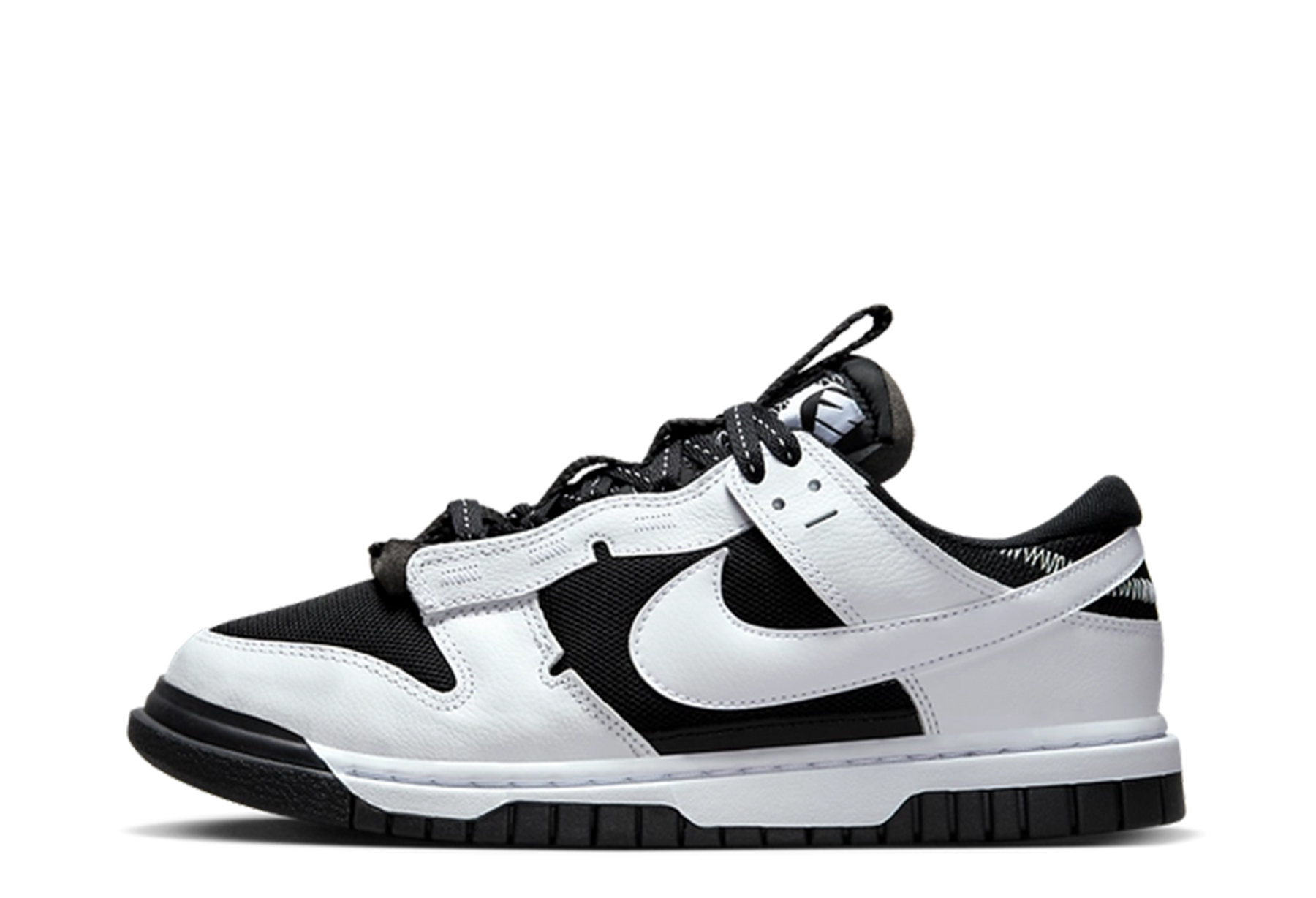 Nike Air Dunk Jumbo 'Reverse Panda' (2023) Black/White sneaker – authenticated on KLEKT
