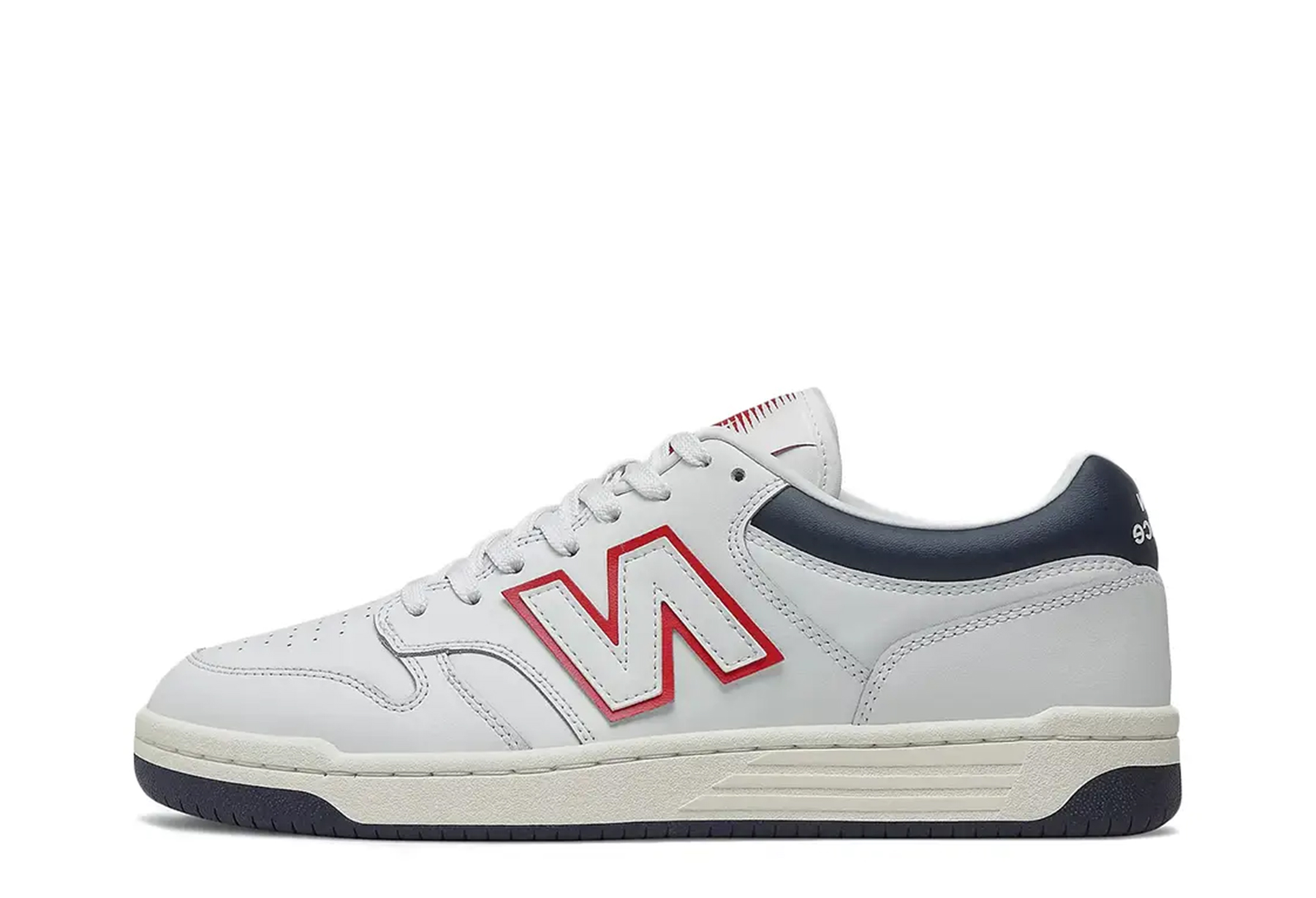 New Balance 480 'White Red Navy' (2023) WHITE/RED NAVY sneaker – authenticated on KLEKT