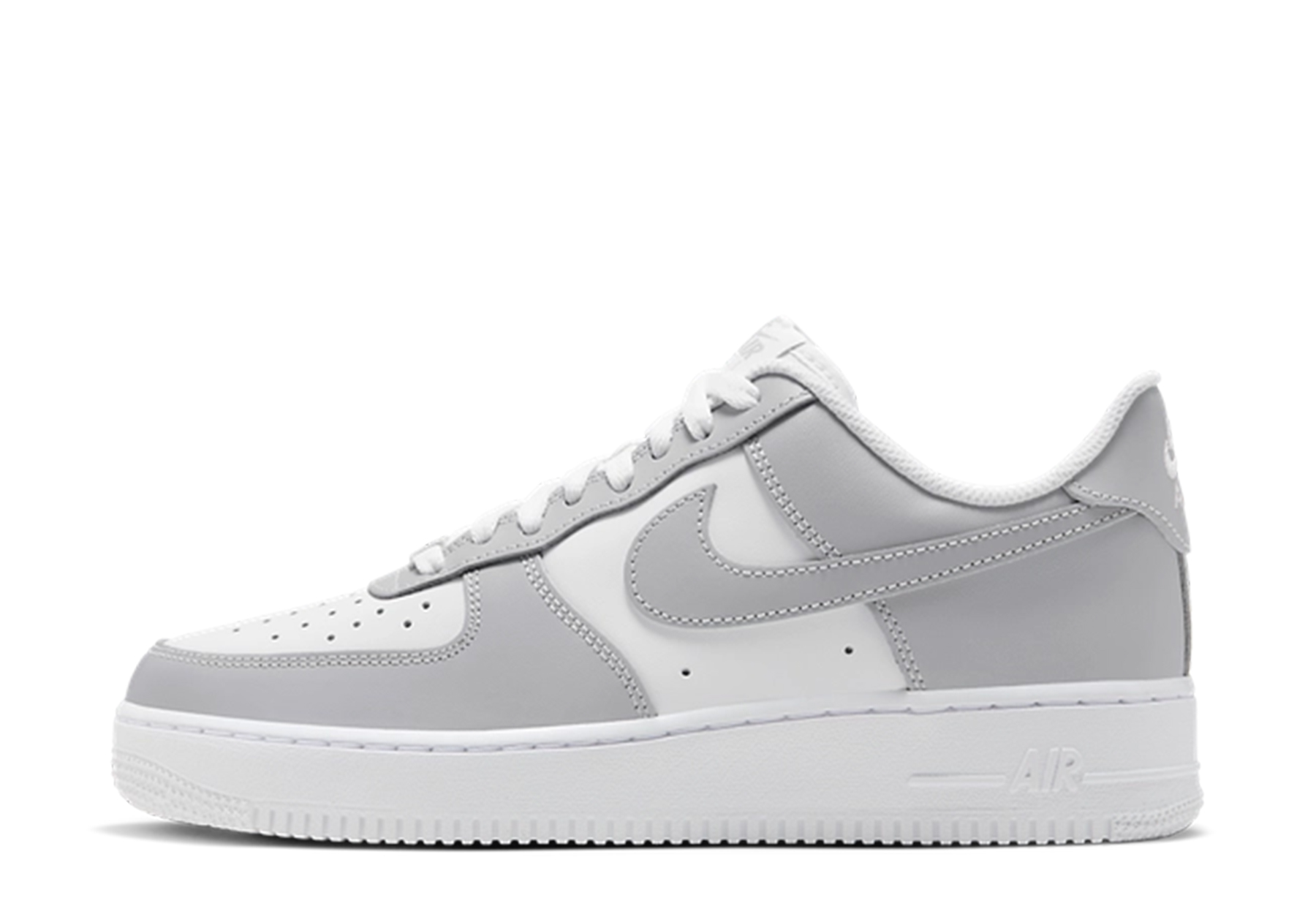 Nike Air Force 1 'Grey' (2023) White/Grey sneaker – authenticated on KLEKT