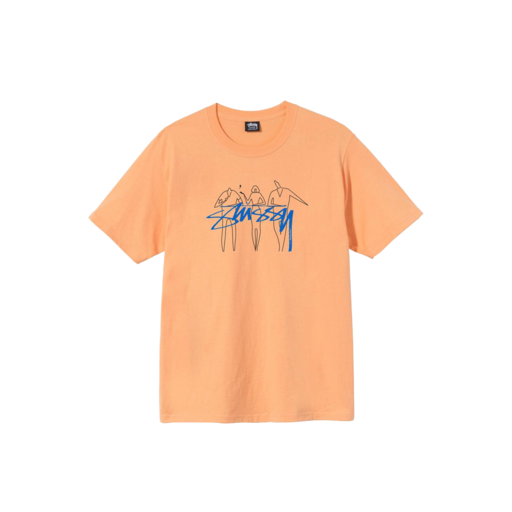 Stussy 3 People Tee Peach (SS21)