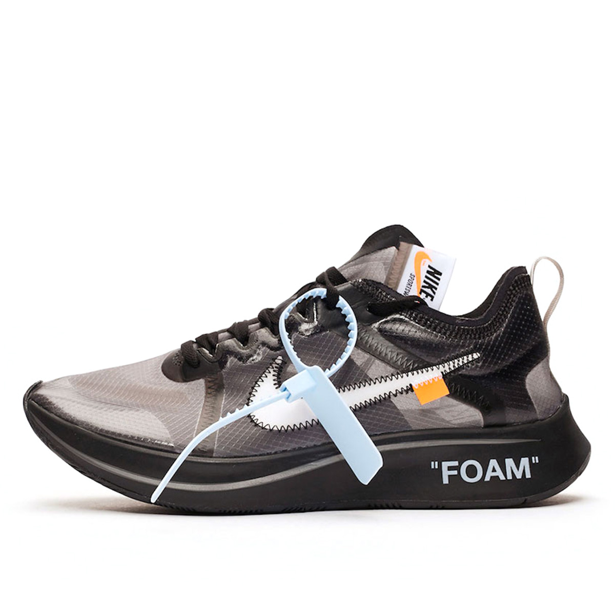 Nike x Off White Zoom Fly SP 'Black' (2018) sneaker – authenticated on KLEKT