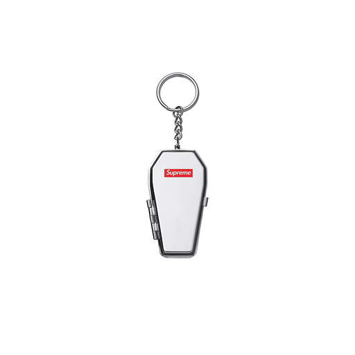 Supreme Coffin Keychain Silver (FW17)