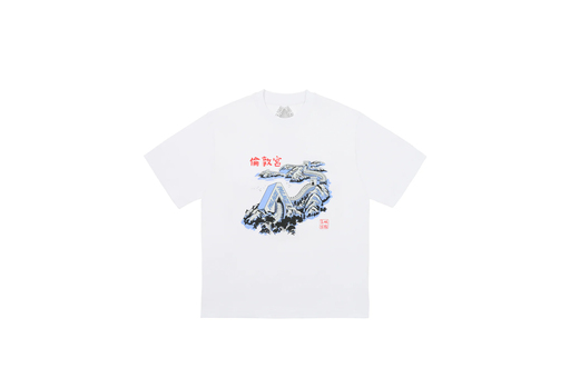 Palace Great Wall Of Tri-Na T-Shirt 'White' (FW24) – authenticated on KLEKT