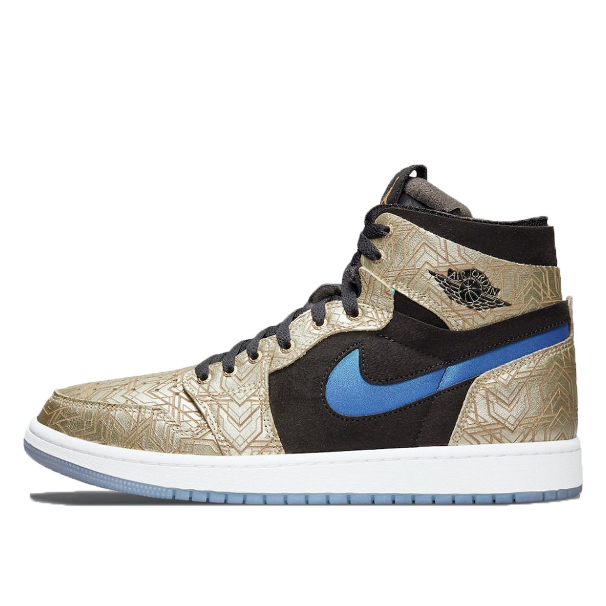 Air Jordan 1 Zoom CMFT Gold Laser (2021) N/A sneaker – authenticated on KLEKT