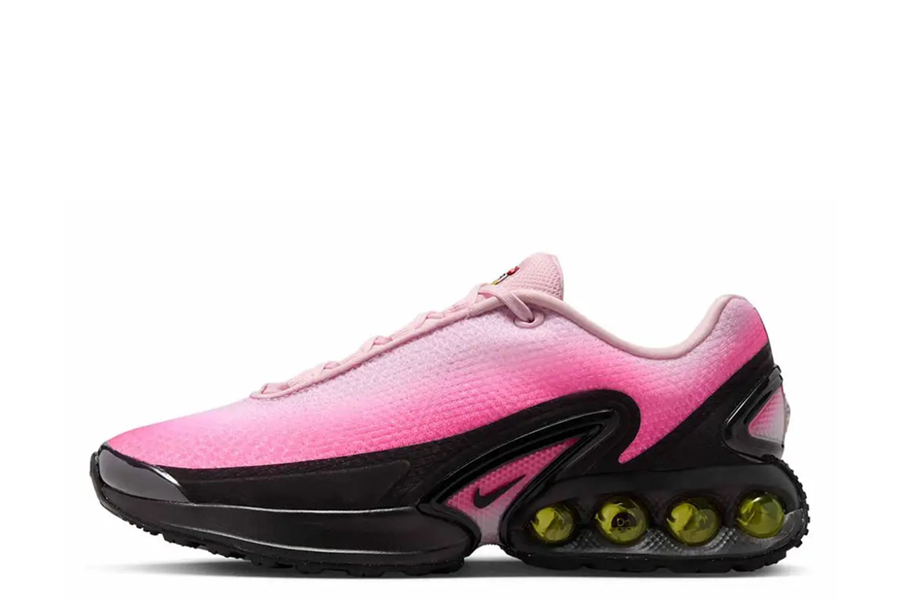 Nike Air Max Dn Premium WMNS 'Pink Foam Black' (2026) Pink Foam/Hyper Pink/Bright Citron/Black sneaker – authenticated on KLEKT