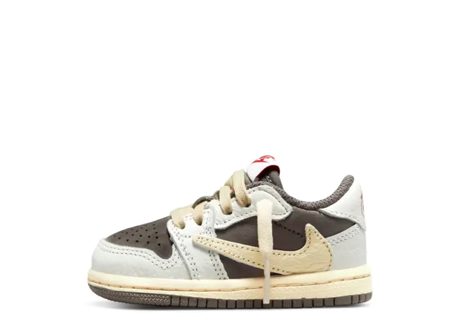 Air Jordan 1 x Travis Scott Low TD Reverse Mocha (2022) SAIL/UNIVERSITY RED-RIDGEROCK sneaker – authenticated on KLEKT