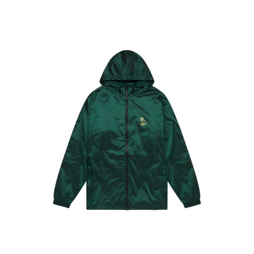 Ovo Iridescent Micro-Ripstop Windbreaker Park Green (SS21)