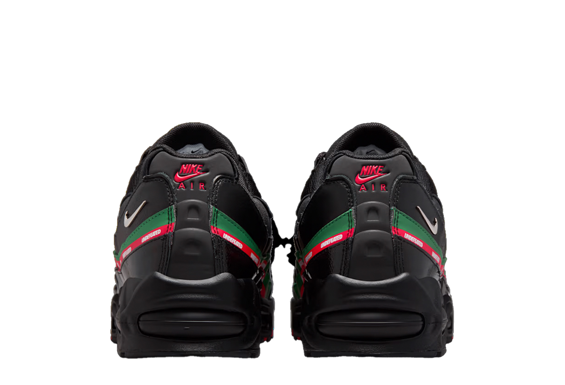 Nike x Undefeated Air Max 95 'Black' (2025) BLACK/RED sneaker – authenticated on KLEKT
