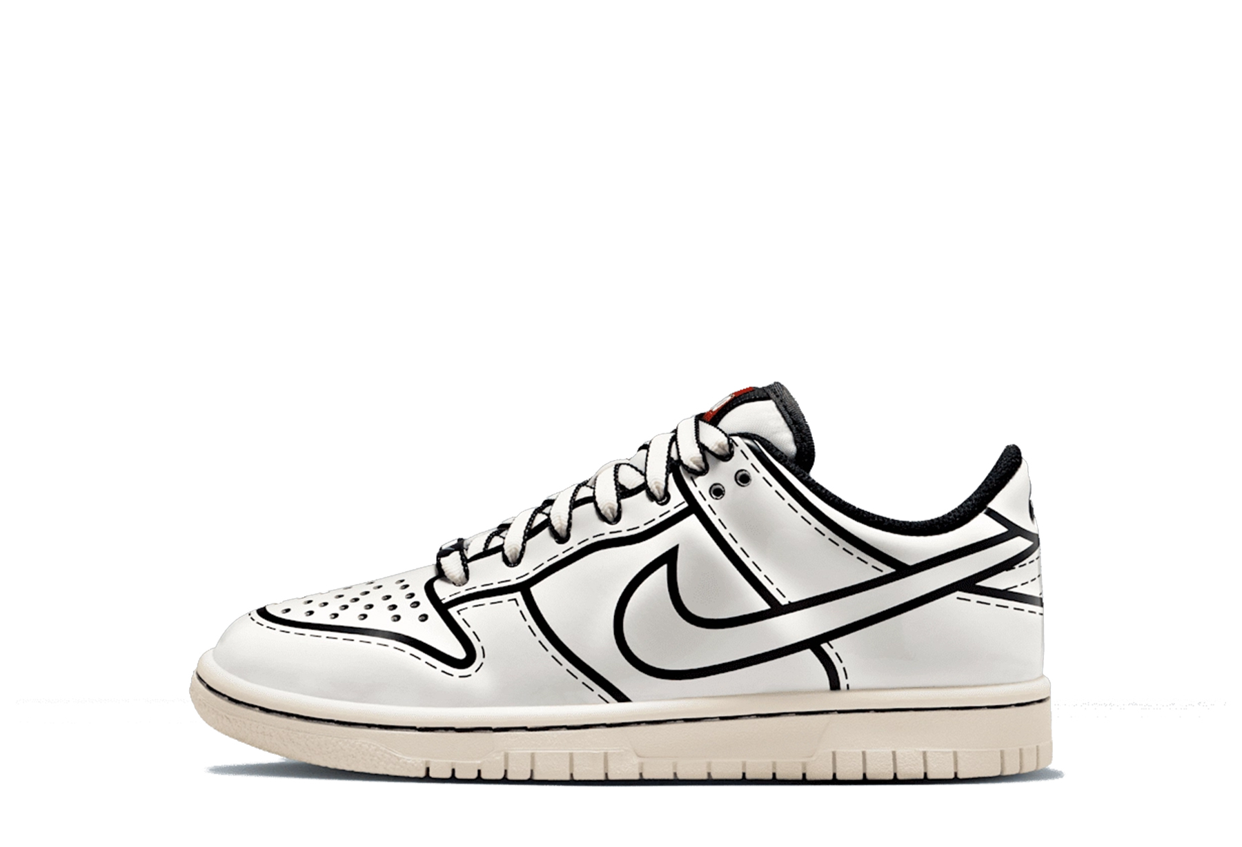 Nike x LEGO® Dunk Low GS 'Sail' (2025) White/Sail/Black sneaker – authenticated on KLEKT