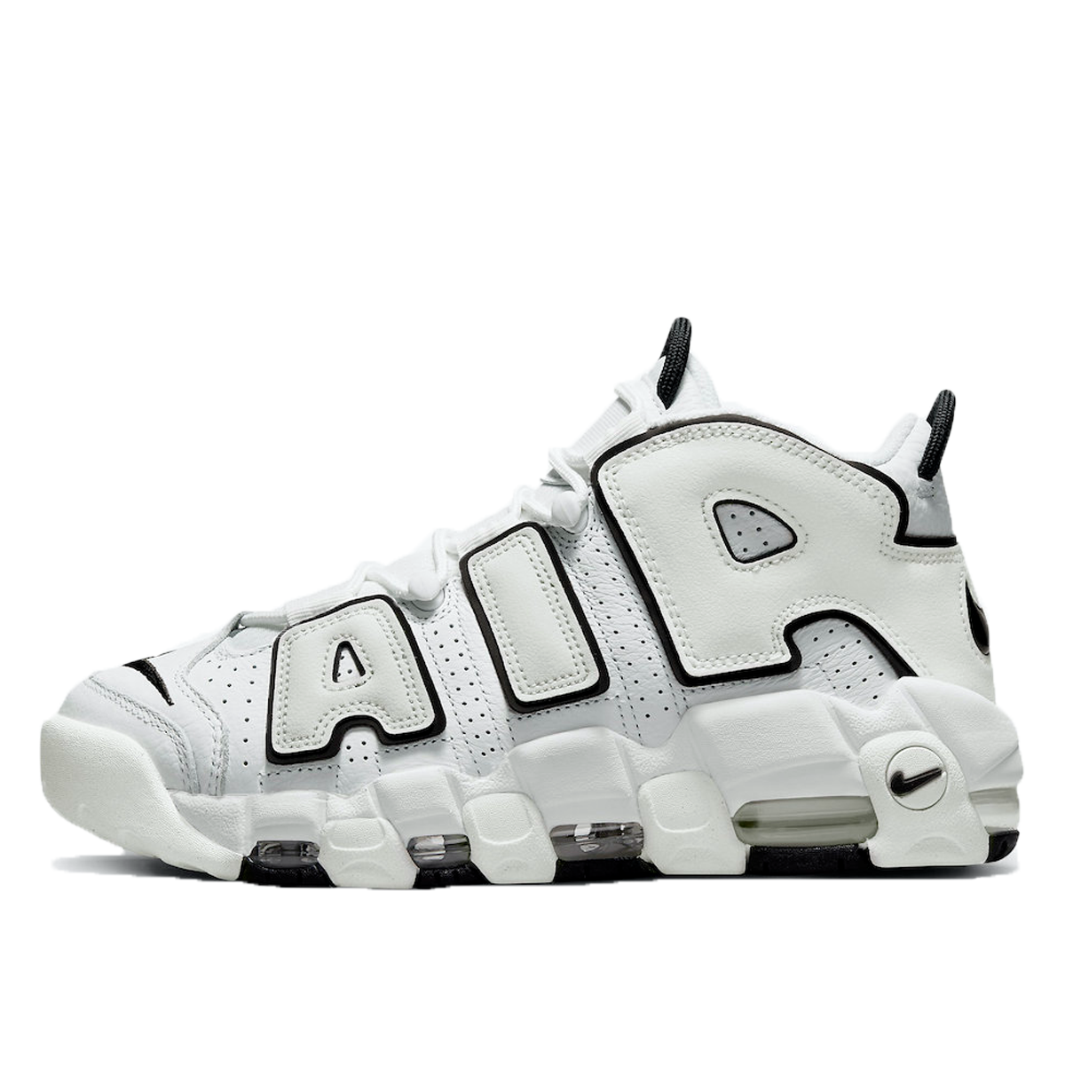 Nike WMNS Air More Uptempo White Black (2021) WHITE/BLACK/WHITE sneaker – authenticated on KLEKT