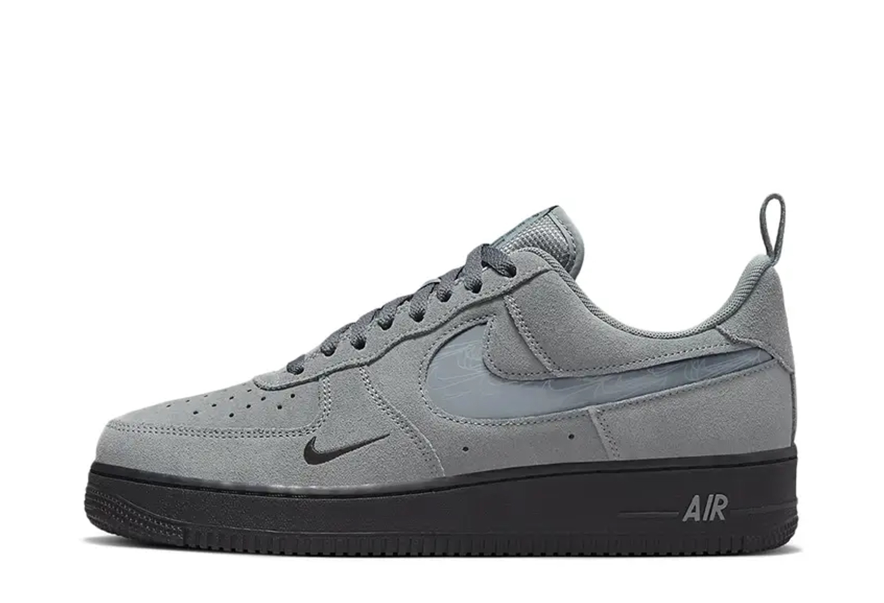 Nike Air Force 1 Low Multi-Etch Swoosh Cool Grey (2023) COOL GREY sneaker – authenticated on KLEKT