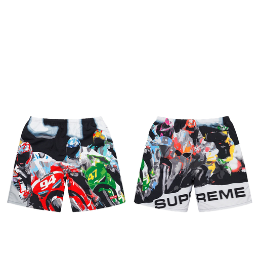 Supreme Racing Water Short Black (SS20)