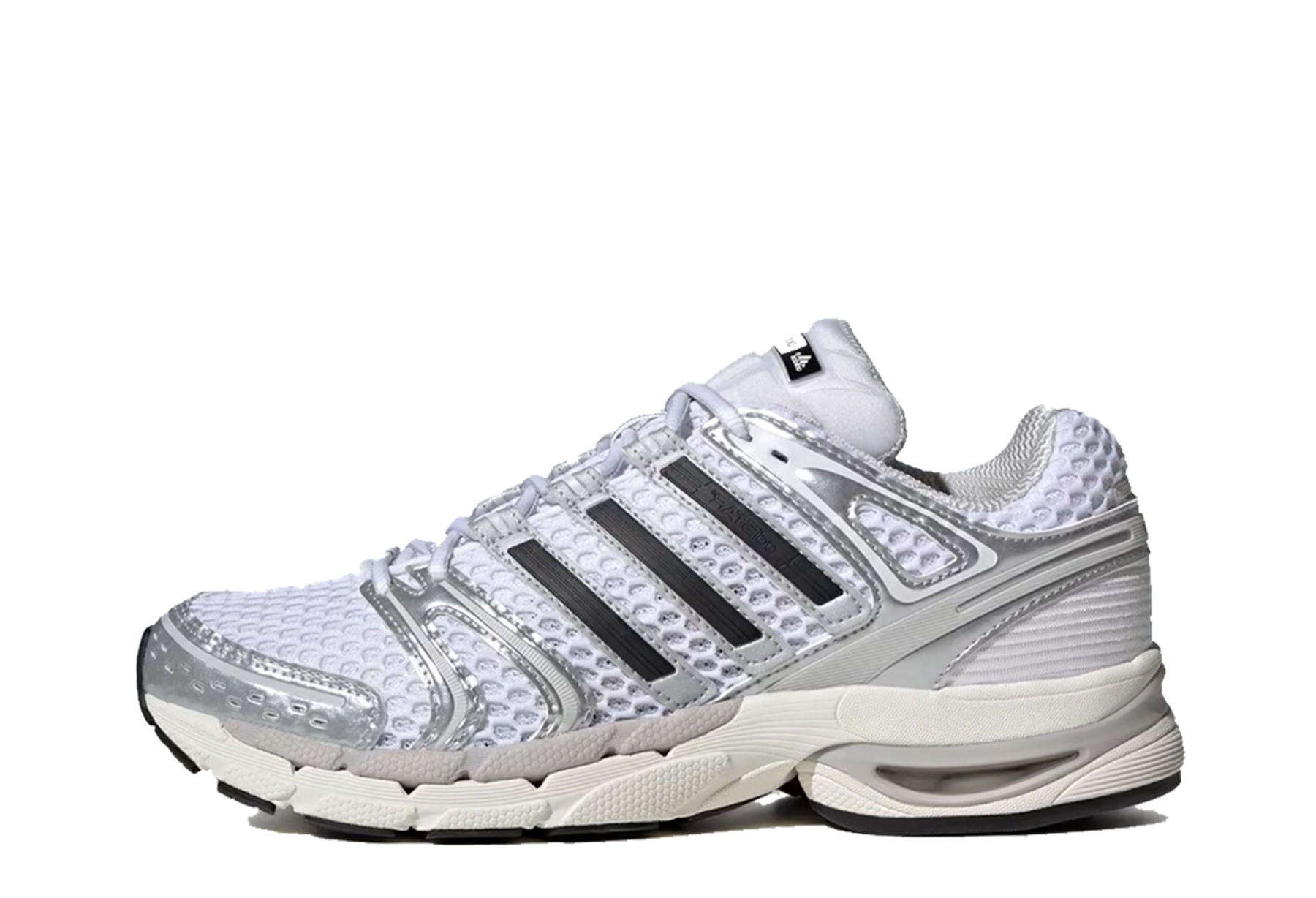 Adidas Adistar Control 5 'Silver Metallic' (2025) Silver Metallic/Grey One/Core Black sneaker – authenticated on KLEKT