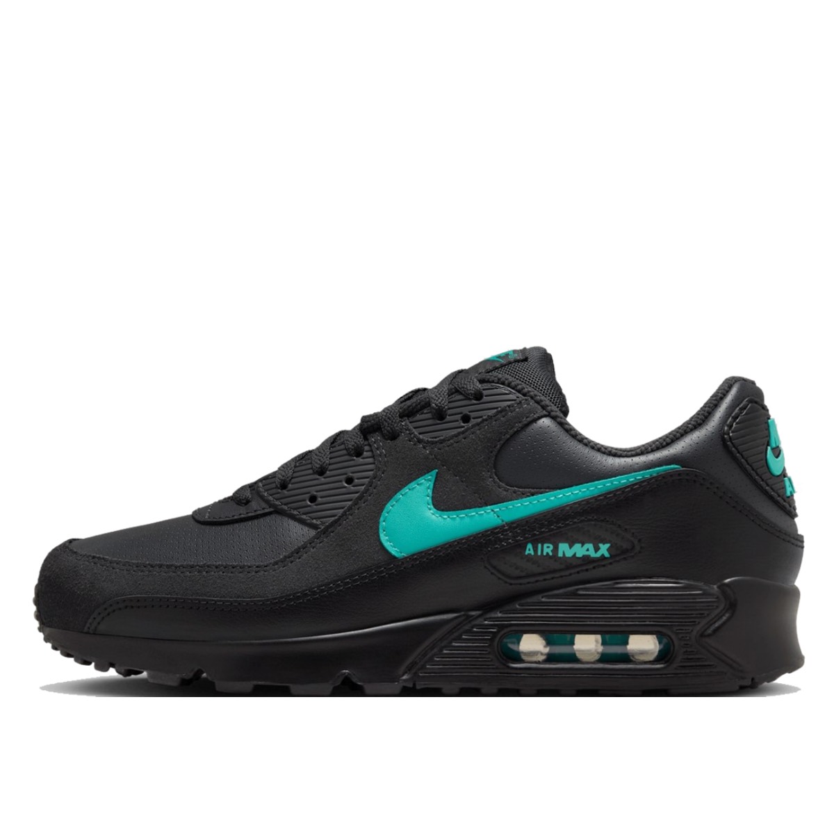Nike Air Max 90 'Black Clear Jade' sneaker – authenticated on KLEKT