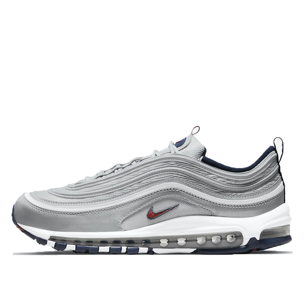 Nike Air Max 97 Puerto Rico (2021) METALLIC SILVER/CARSITY RED/WHITE sneaker – authenticated on KLEKT