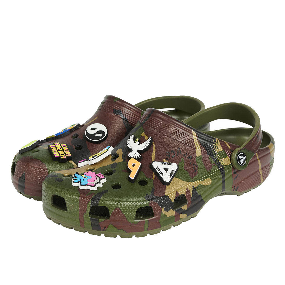 Crocs x Palace Classic Clog 'Jungle Camo' (FW21) Jungle Camo sneaker – authenticated on KLEKT