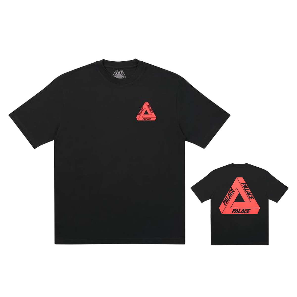 Palace Tri-To-Help T-Shirt Black/Red (FW20) sneaker – authenticated on KLEKT
