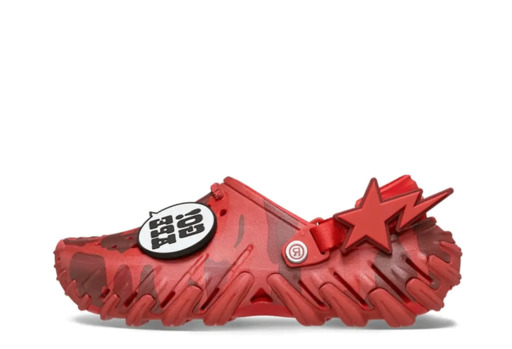 Crocs x BAPE Echo RO Clog 'Red' (2026) – authenticated on KLEKT