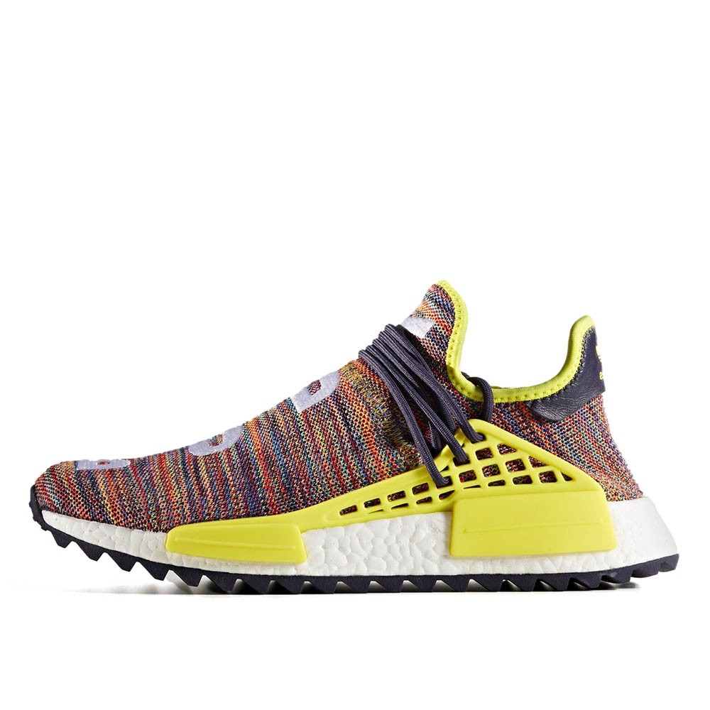 Adidas x Pharrell NMD HU Human Race Trail Multicolor sneaker – authenticated on KLEKT