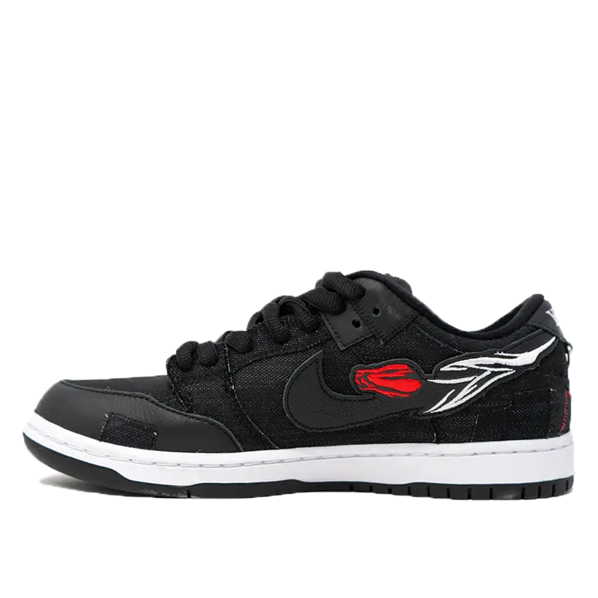Nike SB x Wasted Youth Dunk Low Black (2021) BLACK/WHITE/GYM RED/BLACK sneaker – authenticated on KLEKT