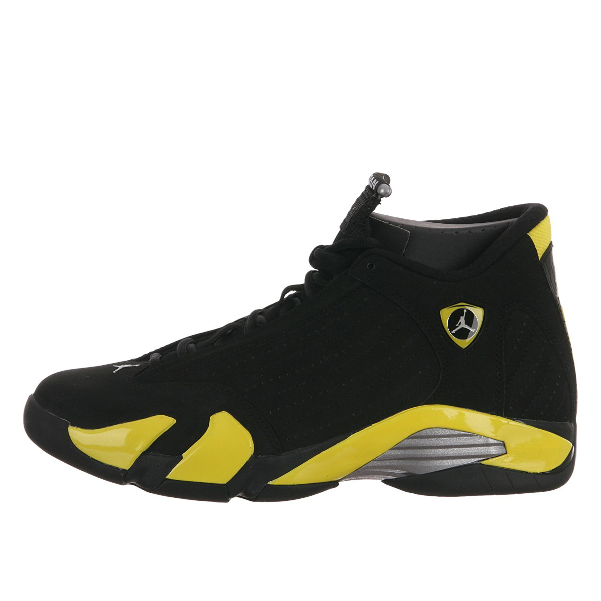Air Jordan 14 Retro GS 'Thunder' (2014) BLACK/VIBRANT YELLOW/WHITE sneaker – authenticated on KLEKT