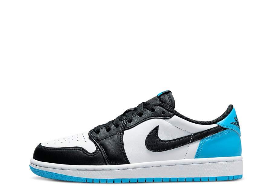 Air Jordan 1 Low WMNS Black and Dark Powder Blue (2022) Black/White/Dark Powder Blue sneaker – authenticated on KLEKT