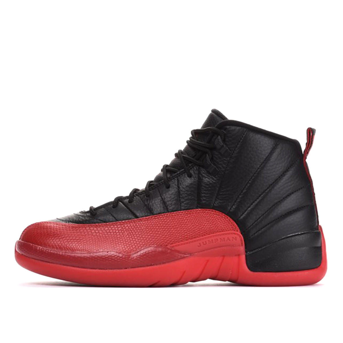 Air Jordan 12 Retro GS 'Flu Game' BLACK/VARSITY RED sneaker – authenticated on KLEKT