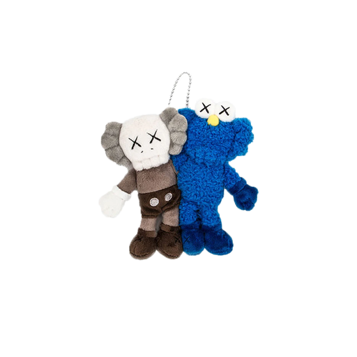 Kaws Seeing/Watching Plush Keychain Grey/Blue (2018)