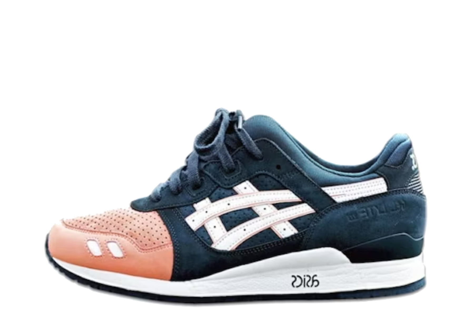 Asics x Kith GEL-Lyte III Remastered 'Salmon Toe' (2026) Blue / Salmon Toe sneaker – authenticated on KLEKT