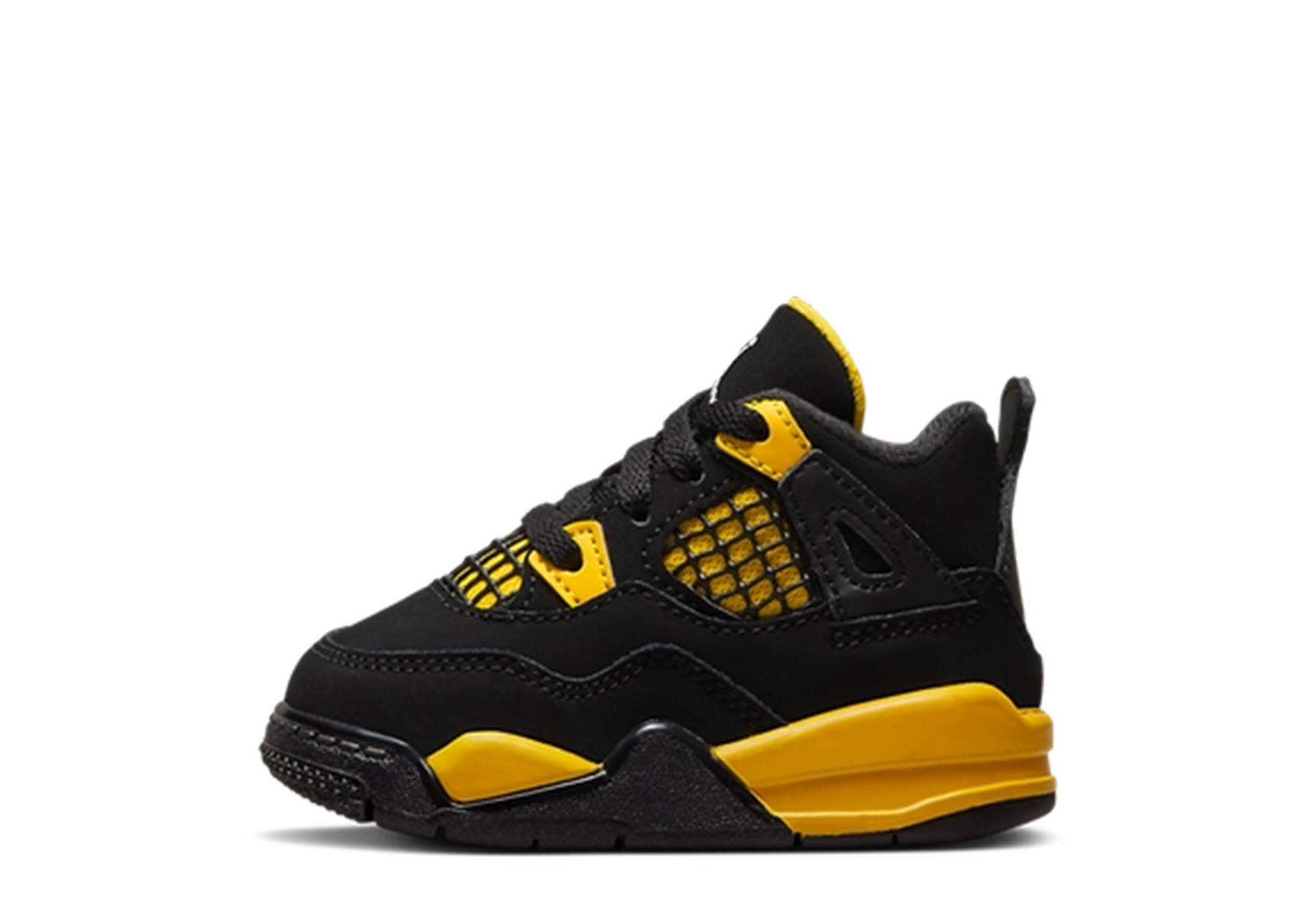 Air Jordan 4 Retro TD 'Thunder' (2023) Black/Tour Yellow sneaker – authenticated on KLEKT