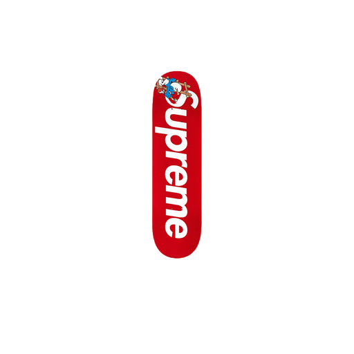 Supreme Smurfs Skateboard Red (FW20)