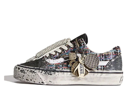 Vans Old Skool Premium Charms 'Black Grey Multi' (2026) – authenticated on KLEKT