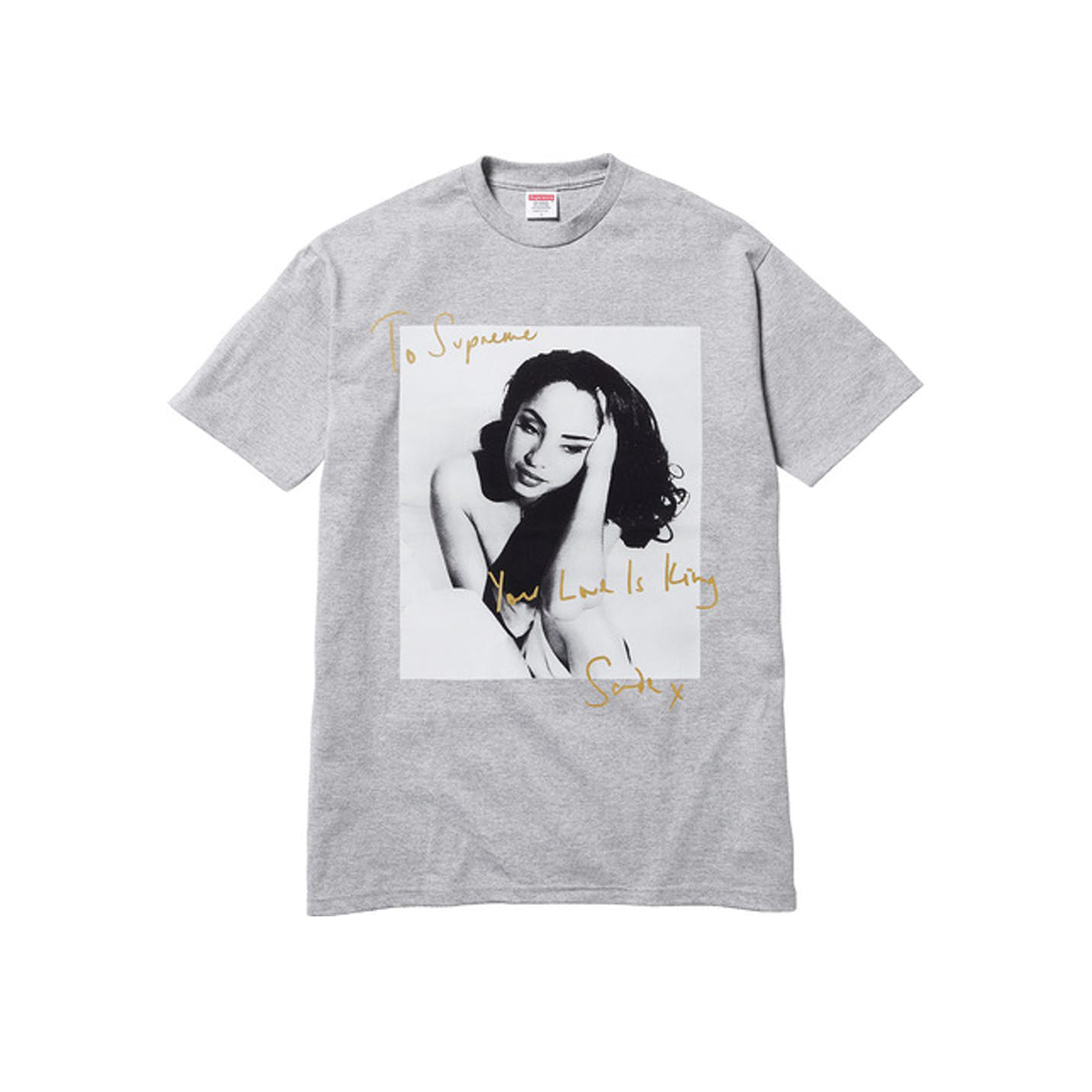 Supreme Sade T-Shirt Tee Heather Grey (SS17) sneaker – authenticated on KLEKT