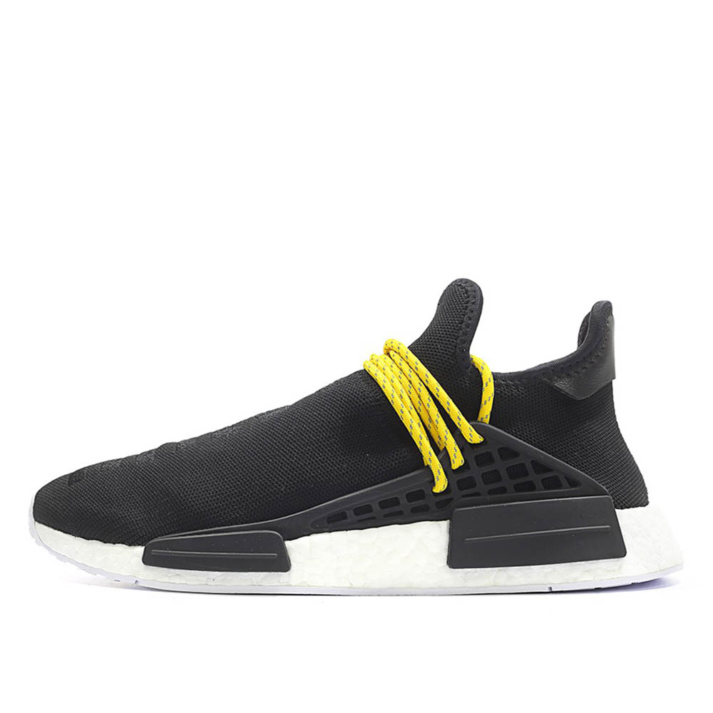 Adidas x Pharrell NMD HU Human Race Species Black sneaker – authenticated on KLEKT