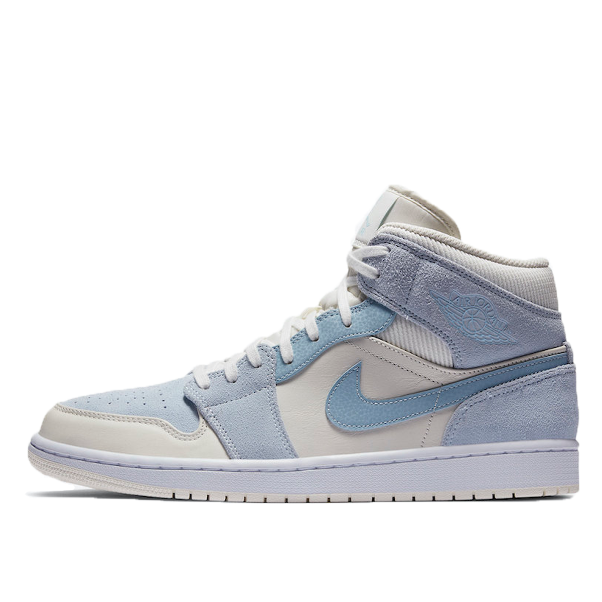 Air Jordan 1 Mid SE Grey Aqua "Celestine Blue" (2020) sneaker – authenticated on KLEKT