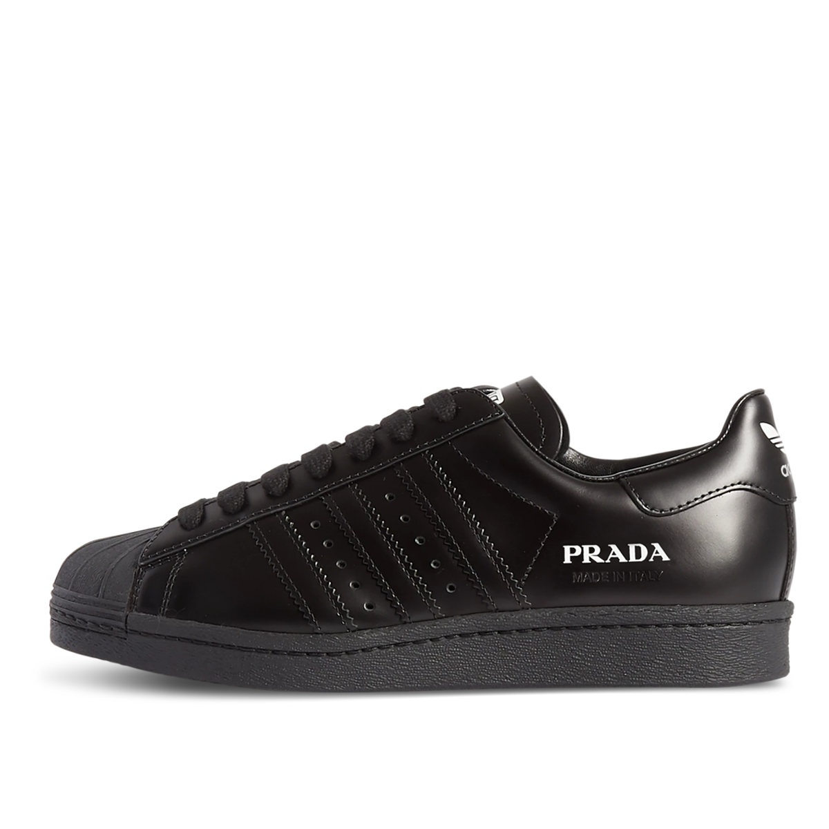 Adidas x Prada Superstar Core Black (2020) sneaker – authenticated on KLEKT