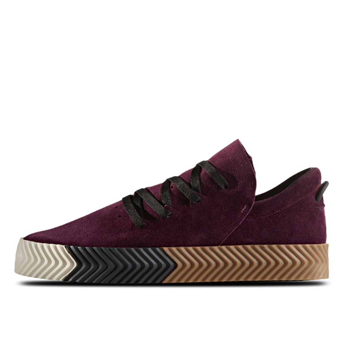 Adidas x Alexander Wang AW Skate Maroon Burgundy sneaker – authenticated on KLEKT