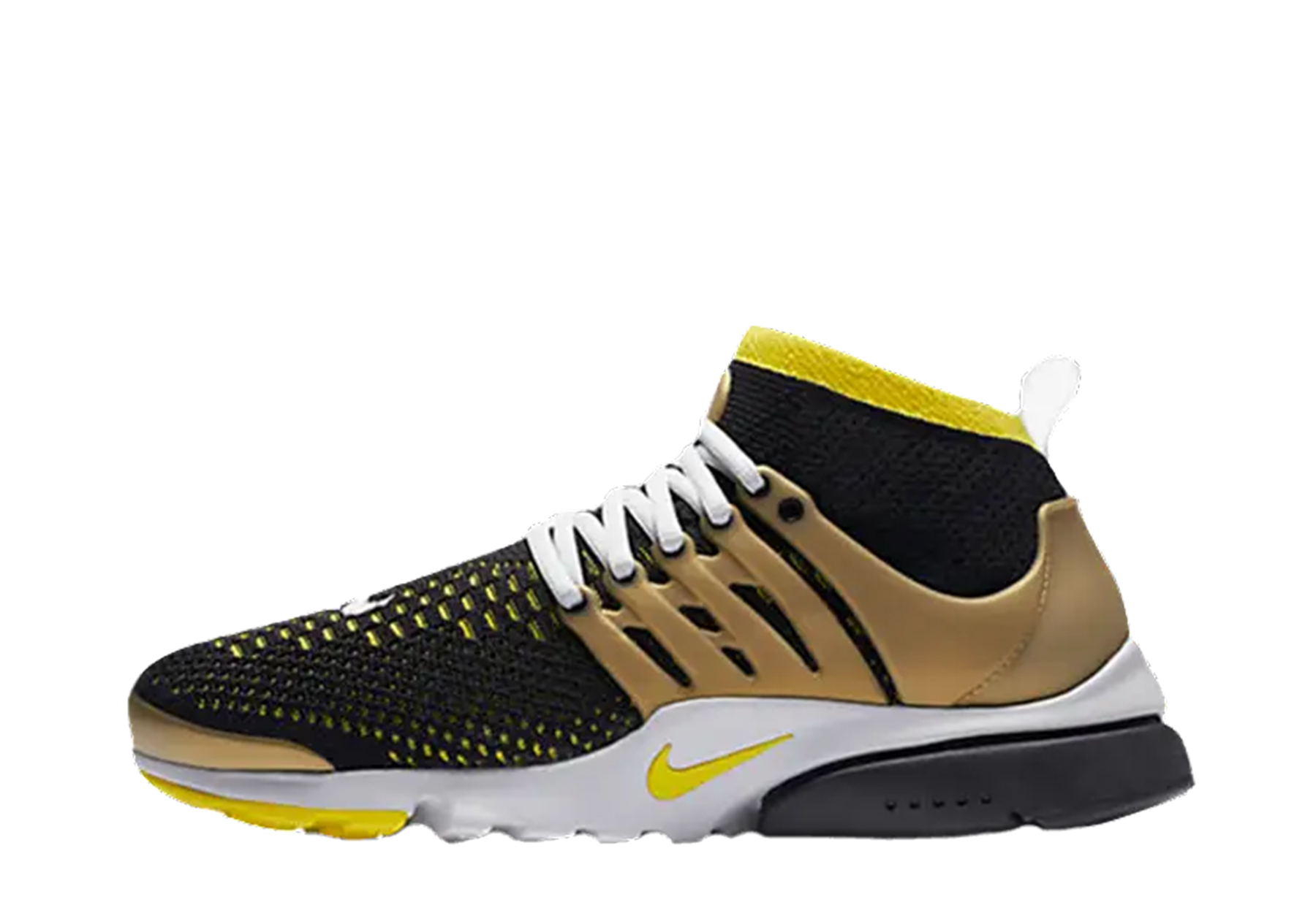 Nike Air Presto Ultra Flyknit Gold Black sneaker – authenticated on KLEKT