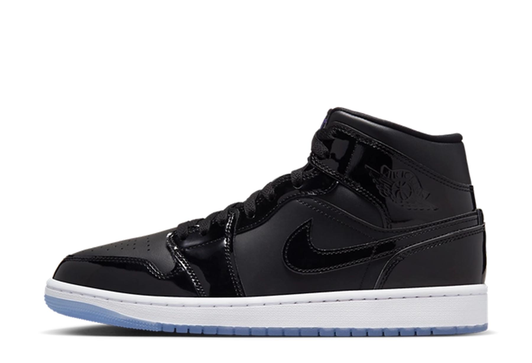 Air Jordan 1 Mid SE 'Space Jam' (2023) Black/Dark Concord/White sneaker – authenticated on KLEKT