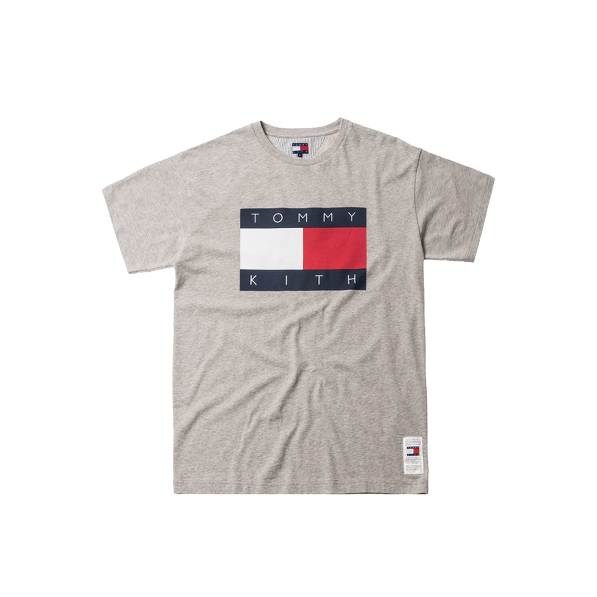 Kith x Tommy Hilfiger Flag Tee Grey (FW18) GREY sneaker – authenticated on KLEKT